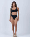 Calcinha Hot Pant Preto - Maré Maria moda fitness