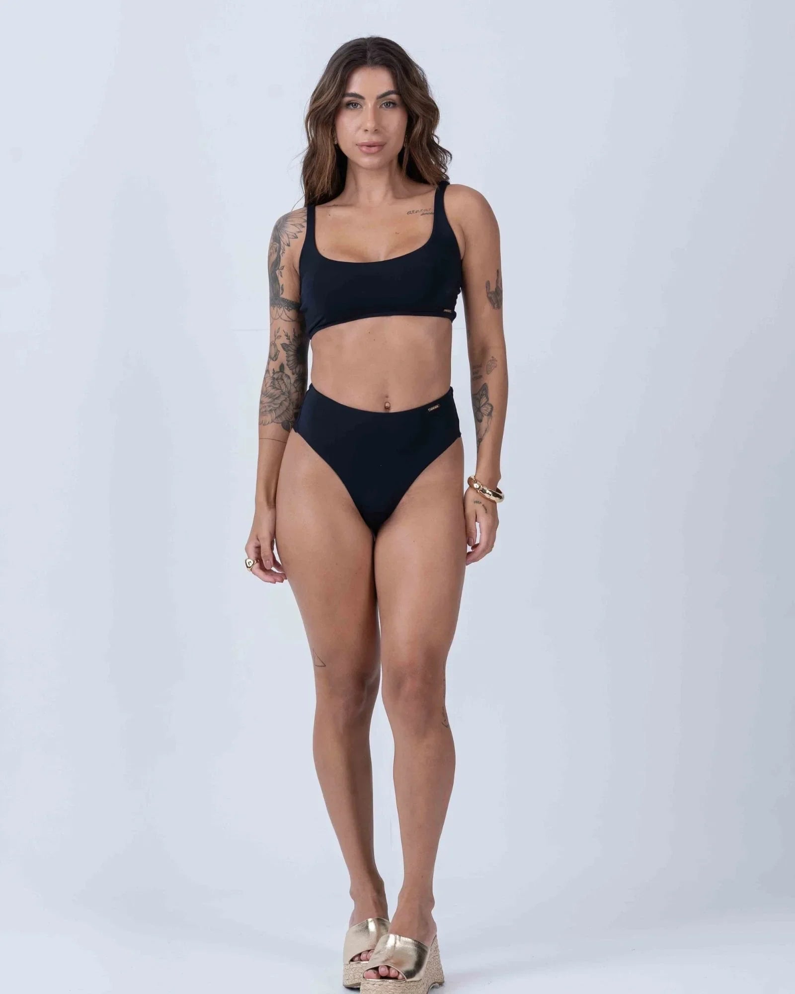 Calcinha Hot Pant Preto - Maré Maria moda fitness