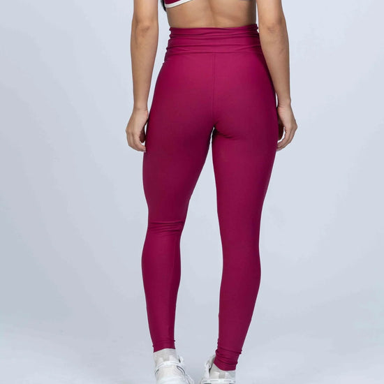 Calça Legging Slim Rouge S/empina bumbum - Maré Maria moda fitness