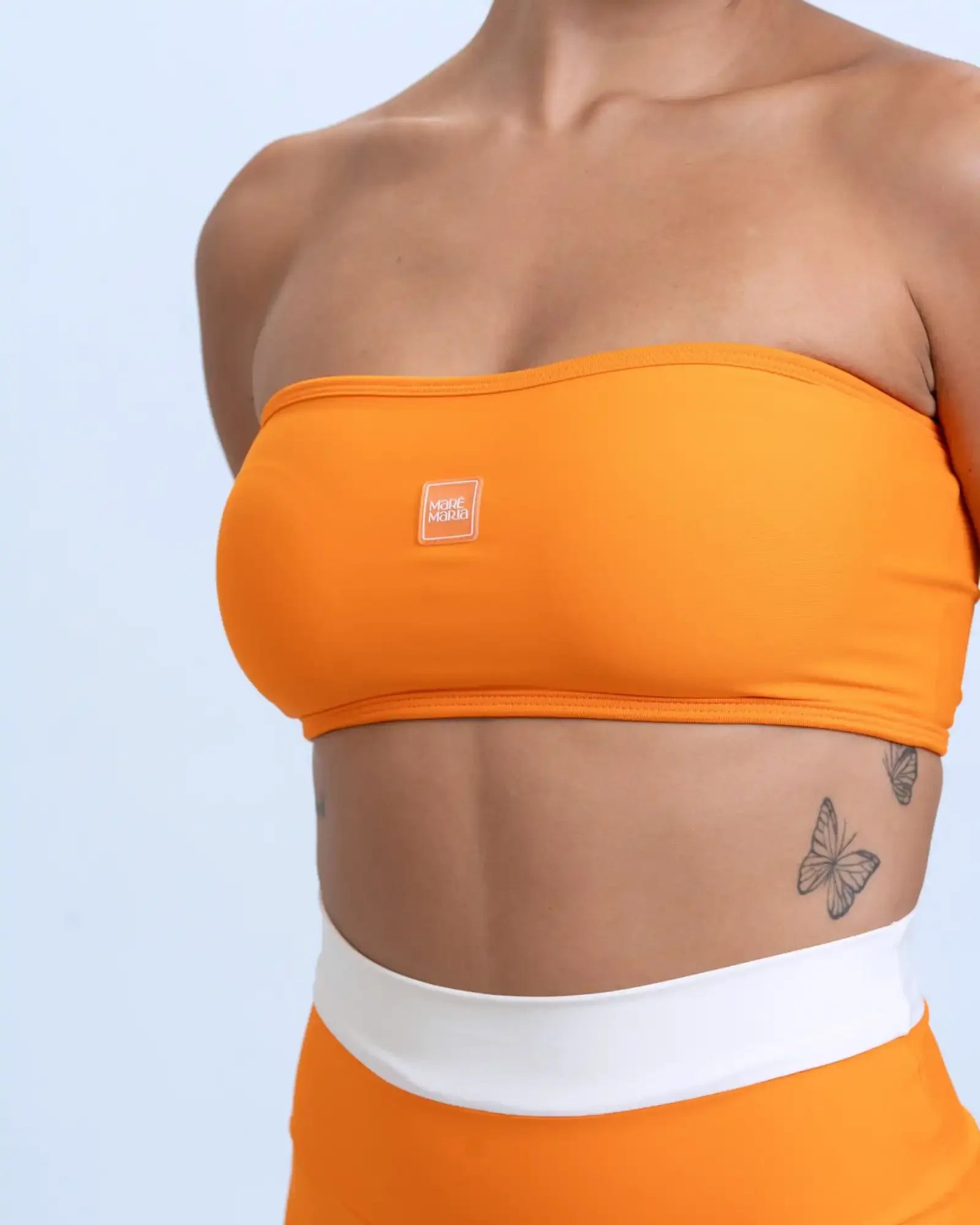 Top Faixa Tomara que caia Allure - Maré Maria moda fitness