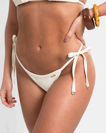 Calcinha Cortininha de Lacinho com Lurex