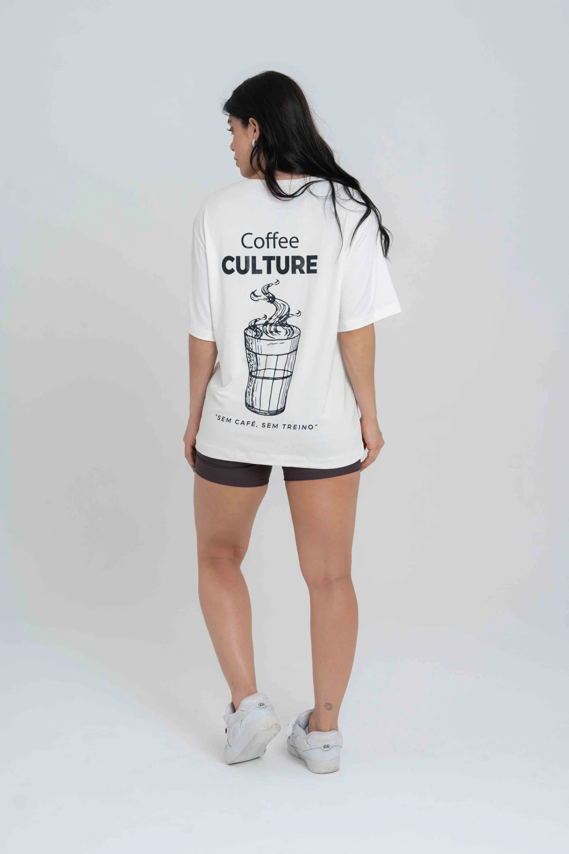 Blusão Oversized Coffee - Maré Maria moda fitness