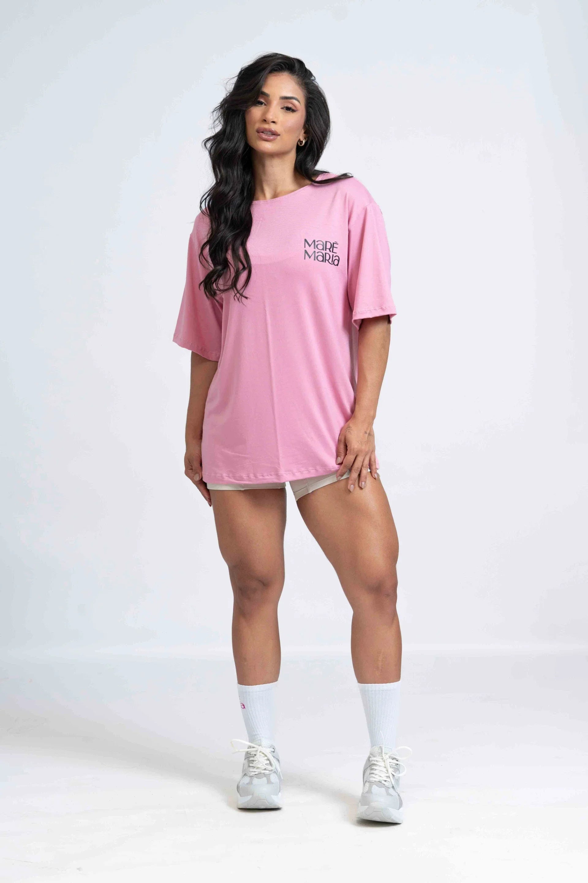 Blusão Oversized Poderosas - Maré Maria moda fitness