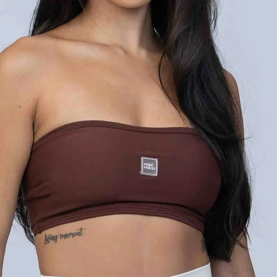 Top Faixa Tomara que caia Allure - Maré Maria moda fitness