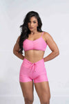 Top Fitness Fresh Rosa Malibu - Maré Maria moda fitness