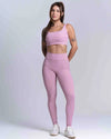 Calça Fitness Confort Canelado sem costura frontal - Maré Maria moda fitness