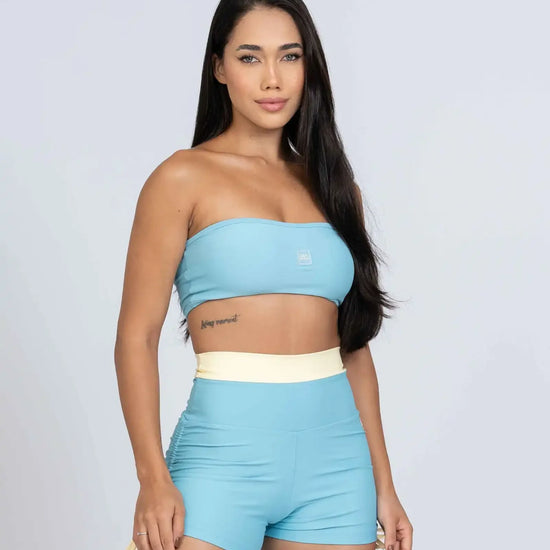 Top Faixa Tomara que caia Allure - Maré Maria moda fitness