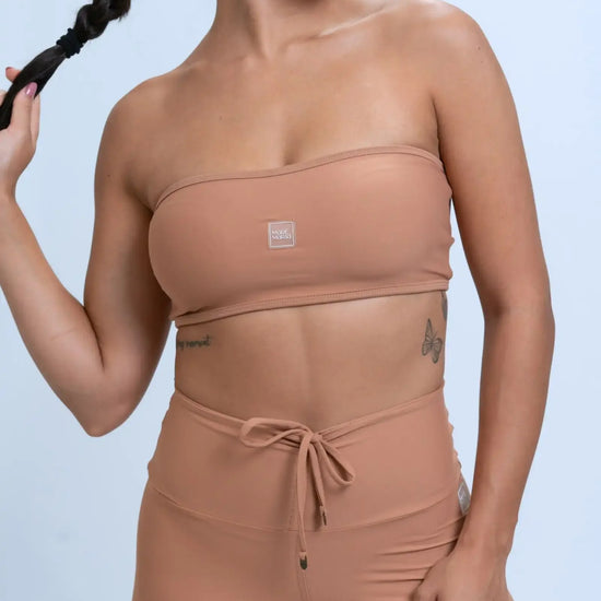 Top Faixa Tomara que caia Allure - Maré Maria moda fitness