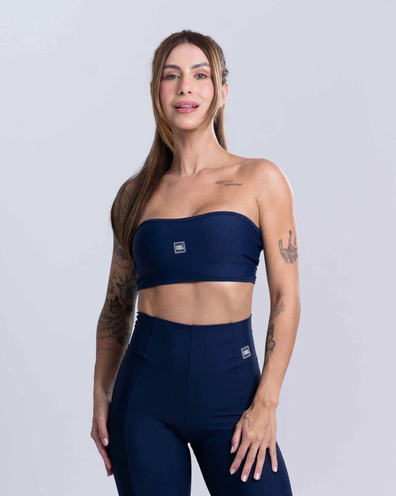 Top Faixa Tomara que caia Allure - Maré Maria moda fitness