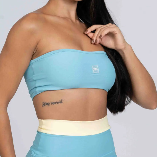 Top Faixa Tomara que caia Allure - Maré Maria moda fitness