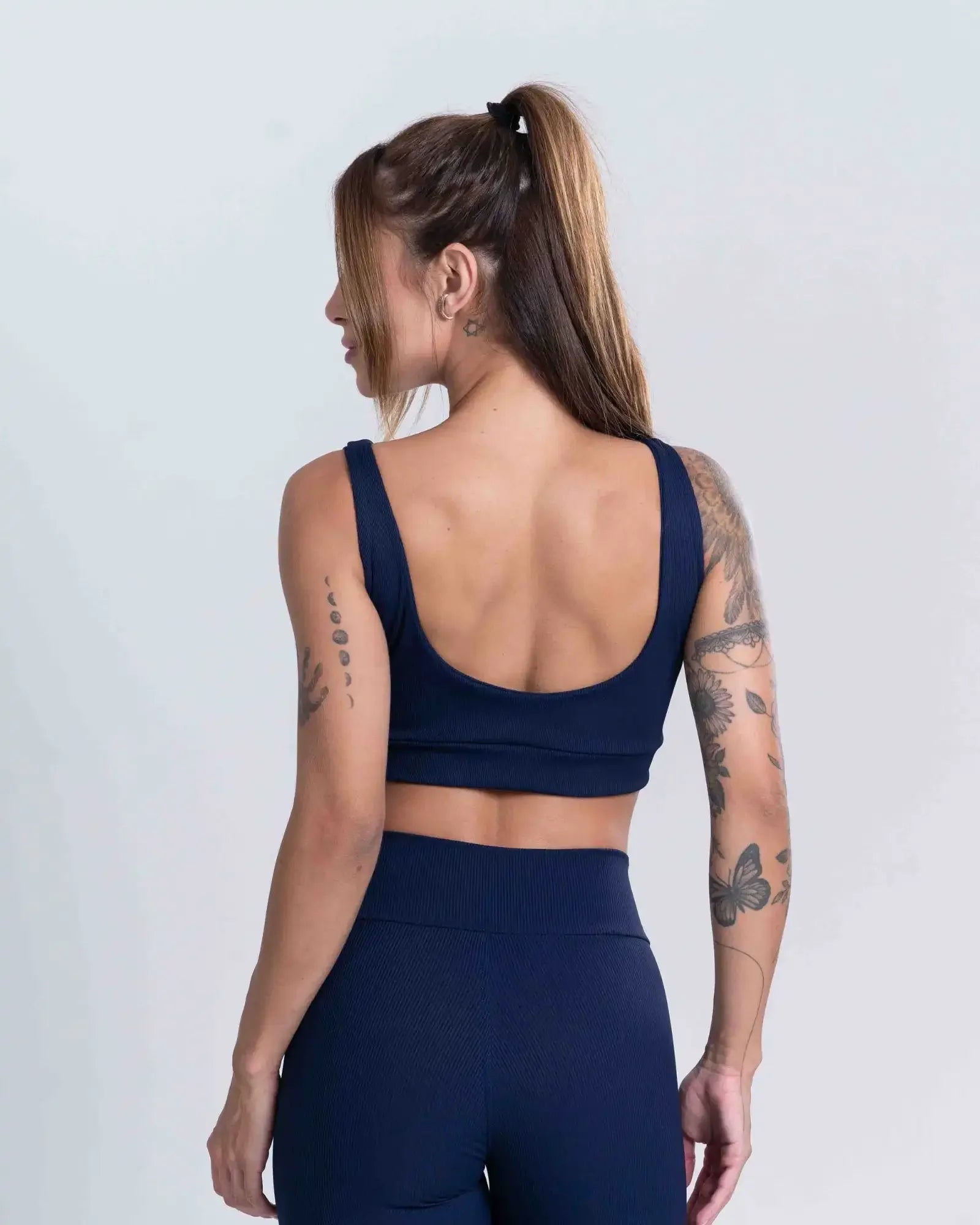 Top Fitness Open Canelado - Maré Maria moda fitness