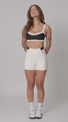Top Fitness Flow Duo Super Black com Off White