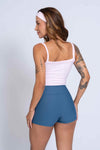 Top Fitness Power Corset Rosa Blush