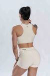 Short Fitness Basic Creme