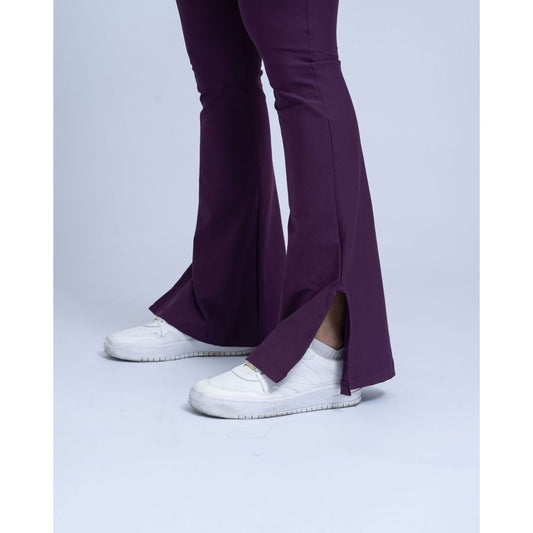 Calça Flare Legging Trend compressão Blueberry s/empina