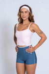 Top Fitness Power Corset Rosa Blush