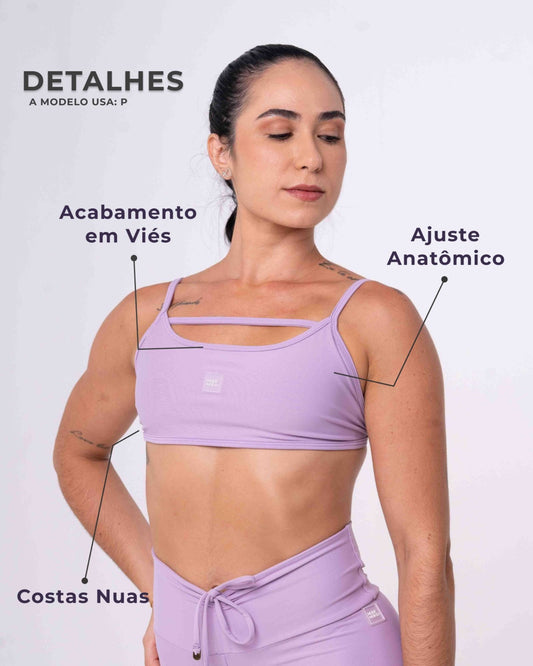 Top Fitness Front Lavanda