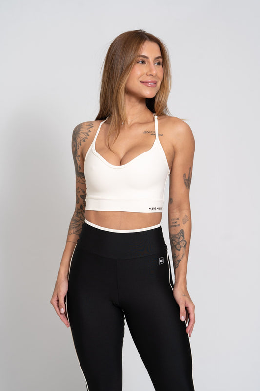 Top Fitness Elo Off White