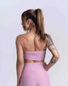 Top Fitness Tomara Que Caia Allure Rosa Glam