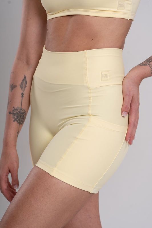 Short Fitness Compressão New Classic Amarelo Brisa
