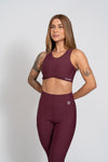 Top Fitness Corrida Com Bolso Ruby