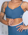 Top Fitness Fresh Azul Maré