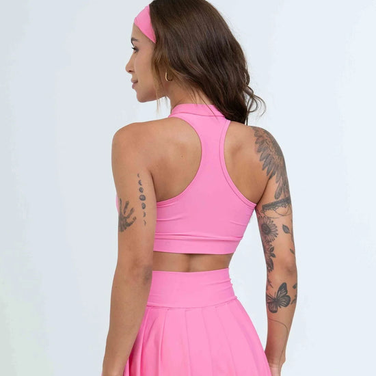 Top Fitness Aline Rosa Malibu - Maré Maria moda fitness