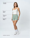 Short Fitness Linea Verde Sálvia Com Brisa