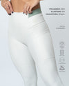 Calça Legging Fitness New Classic Duo Brisa Com Verde Sálvia