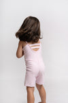 Macaquinho Infantil Balance Rosa Blush