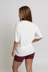 Blusão Fitness Oversized The Hot Mom Club Off White