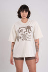 T-Shirt Oversized Beach Off White