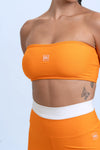 Top Fitness Tomara Que Caia Allure Tangerina