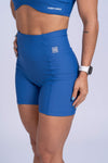 Short Fitness Compressão New Classic Azul Safira