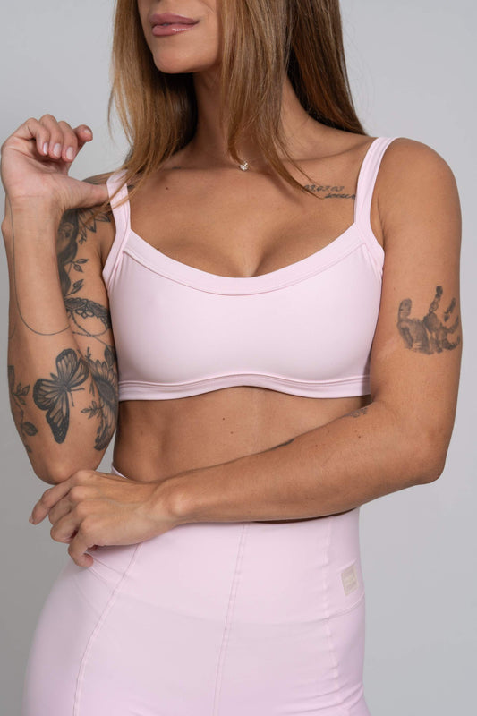 Top Fitness Flow Rosa Blush