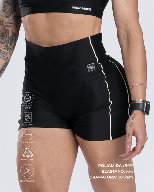 Short Fitness Active Super Black