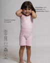 Macaquinho Infantil Balance Rosa Blush