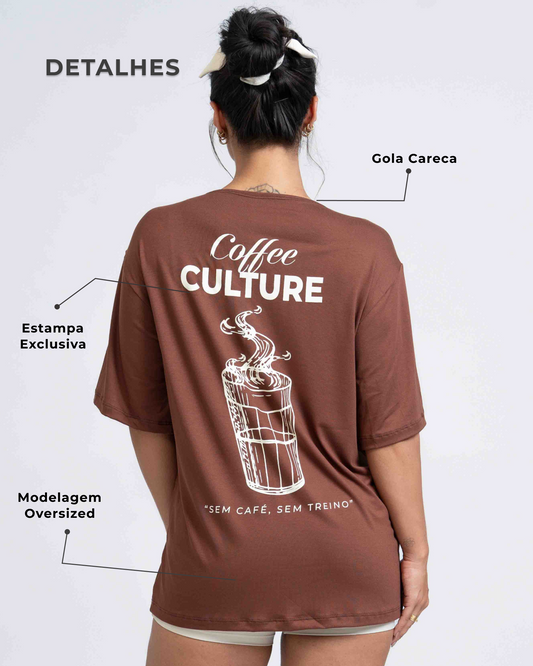 Blusão Oversized Coffee