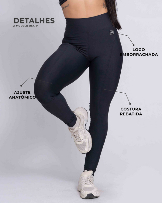 Calça Legging Essence Preto compressão