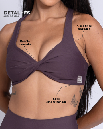 Top Fitness Infinity Ameixa Terrosa