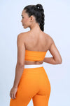Top Fitness Tomara Que Caia Allure Tangerina