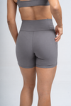 Short Fitness Compressão New Bike Cinza