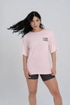 Blusão Fitness Oversized 'Coffee Culture' Rosa Candy