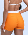 Short Smile Duo Tangerina com Off White