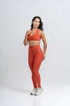 Calça Legging Fitness Compressão Slim Telha