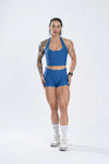 Short Fitness Basic Azul Safira