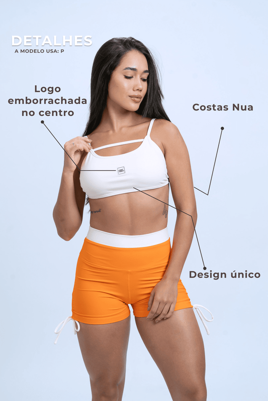 Top Fitness Front Off White