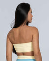 Top Faixa Tomara que caia Allure Amarelo Brisa
