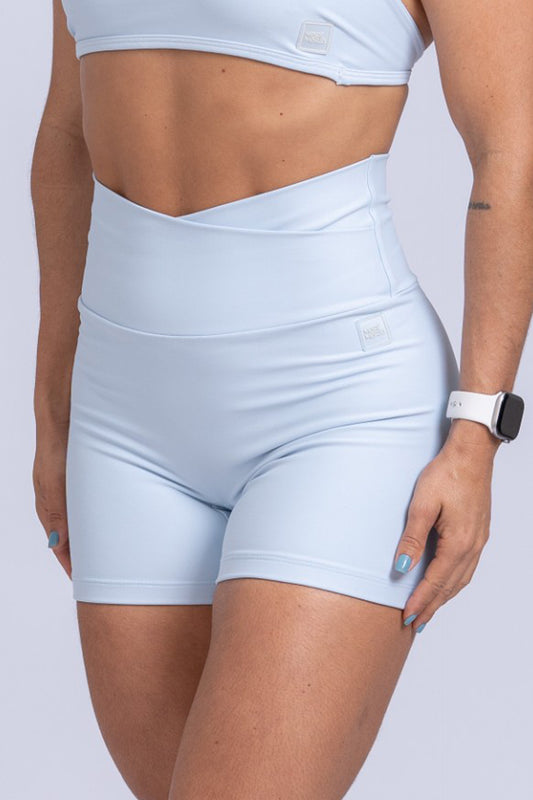 Short Fitness Compressão Move Azul Ice