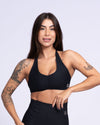Top Fitness Nala Preto Frente Unica